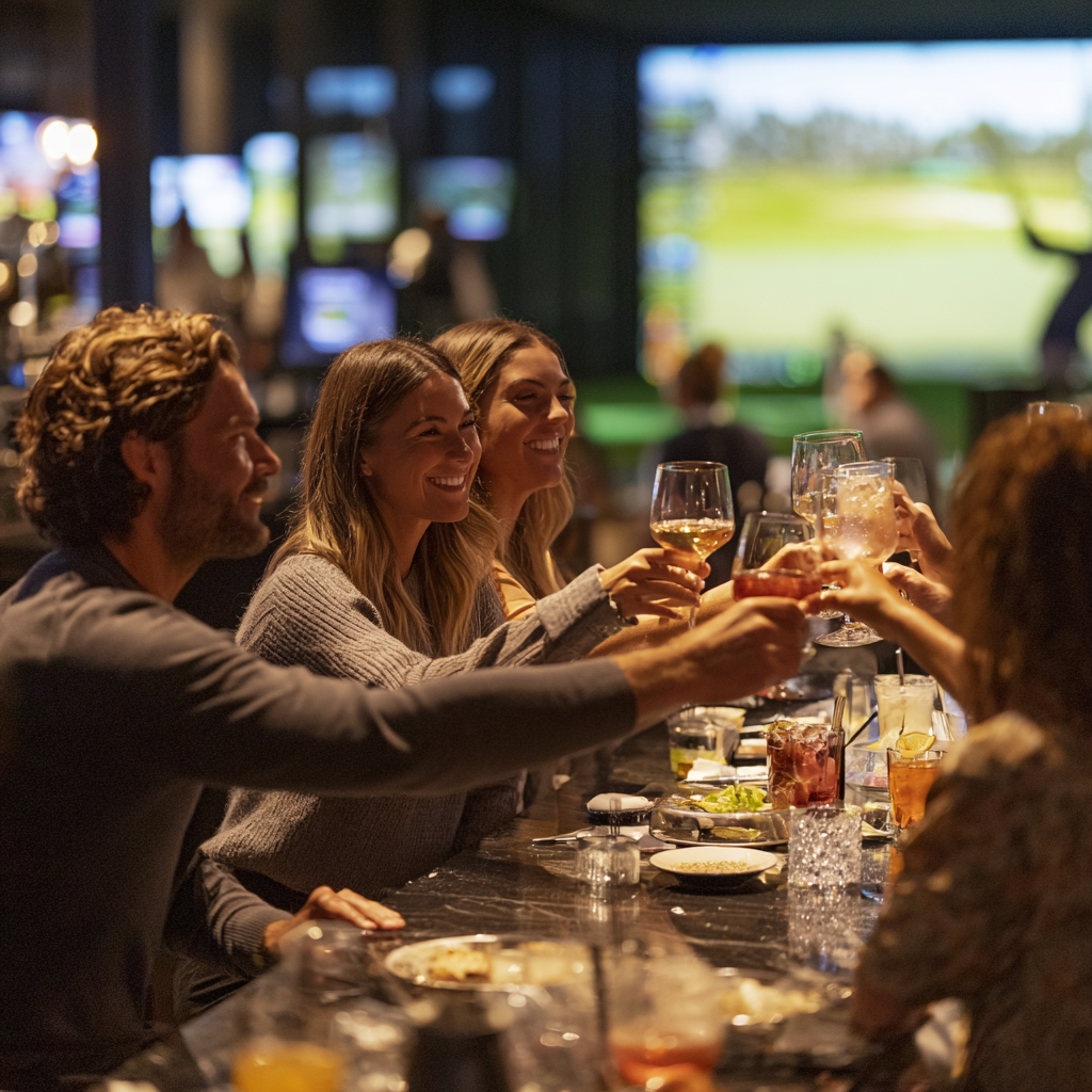 Texas Golf Social Interior